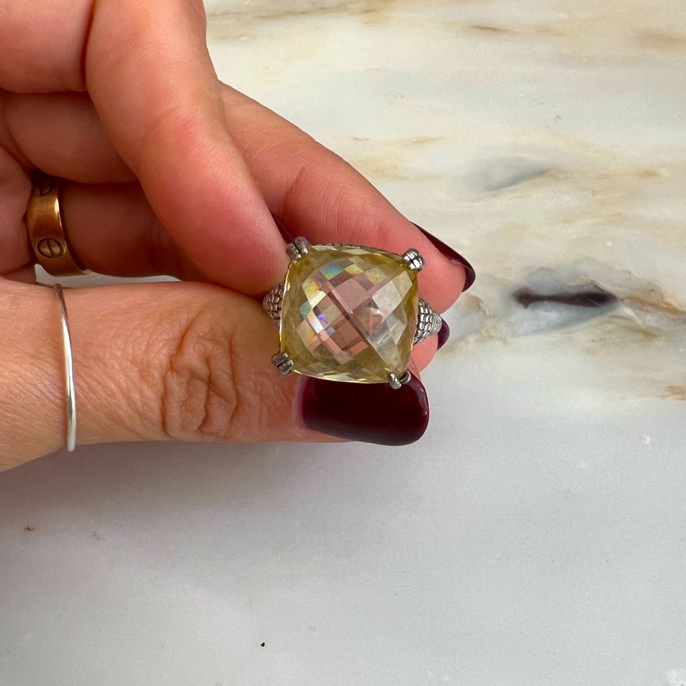 Judith Ripka Sterling Silver Ring